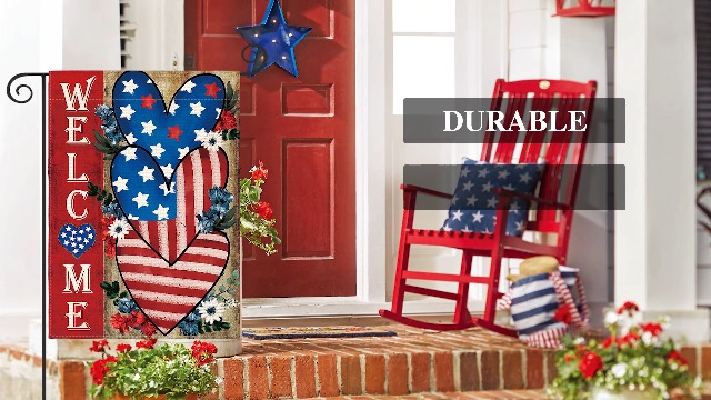 Amazon.com : AVOIN colorlife Patriotic 4th of July Welcome Garden
